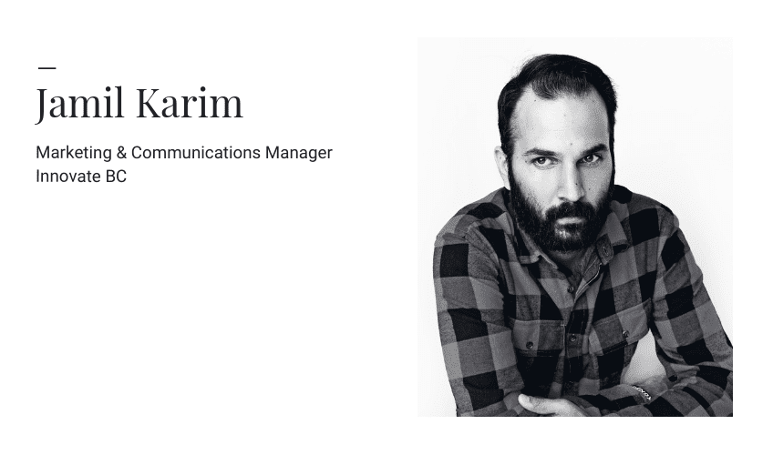 Faces of OKGNtech | Meet Jamil | Accelerate Okanagan